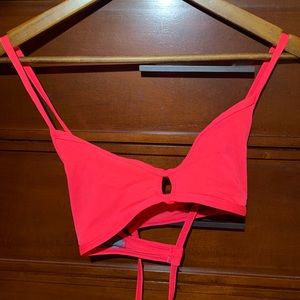 Jolyn XL fuschia bikini top